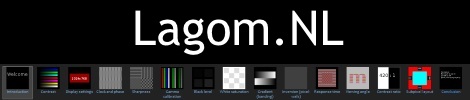 Lagom Monitor Test Settings